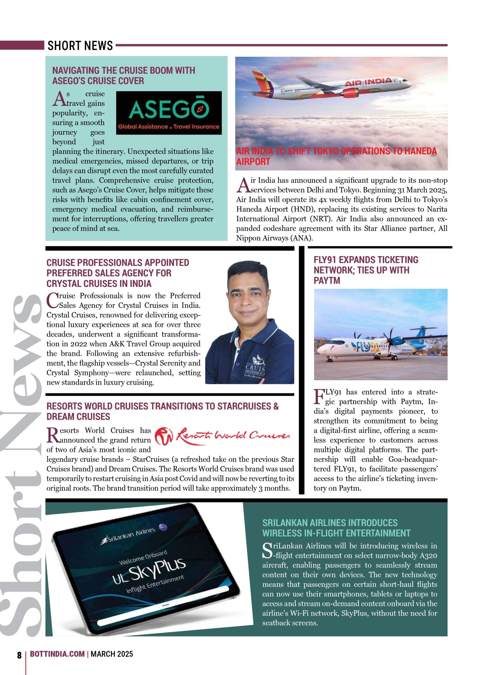 Crystal Cruises News