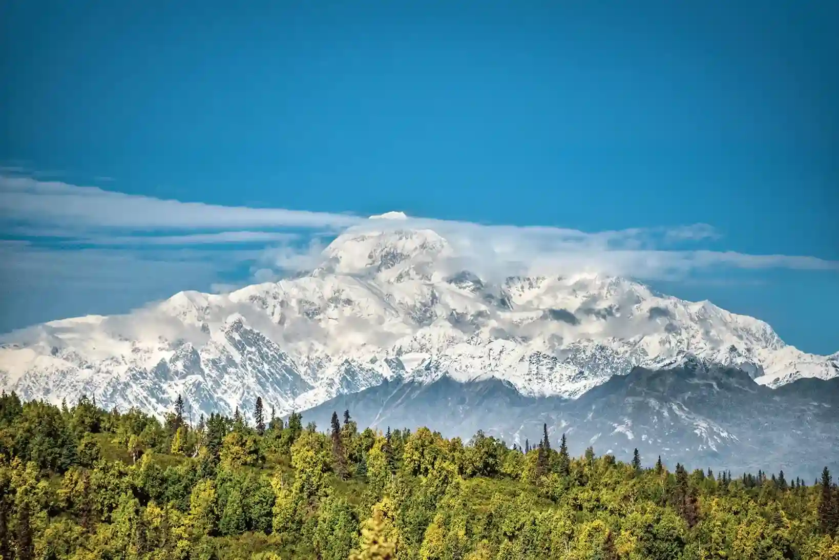 Alaska Mountains, Denali National Park.