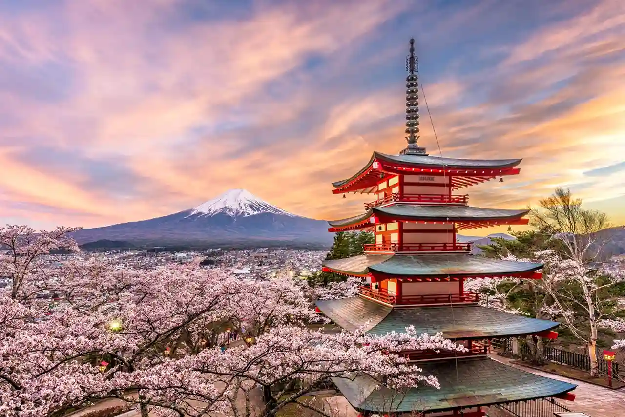 Mount Fuji in Japan