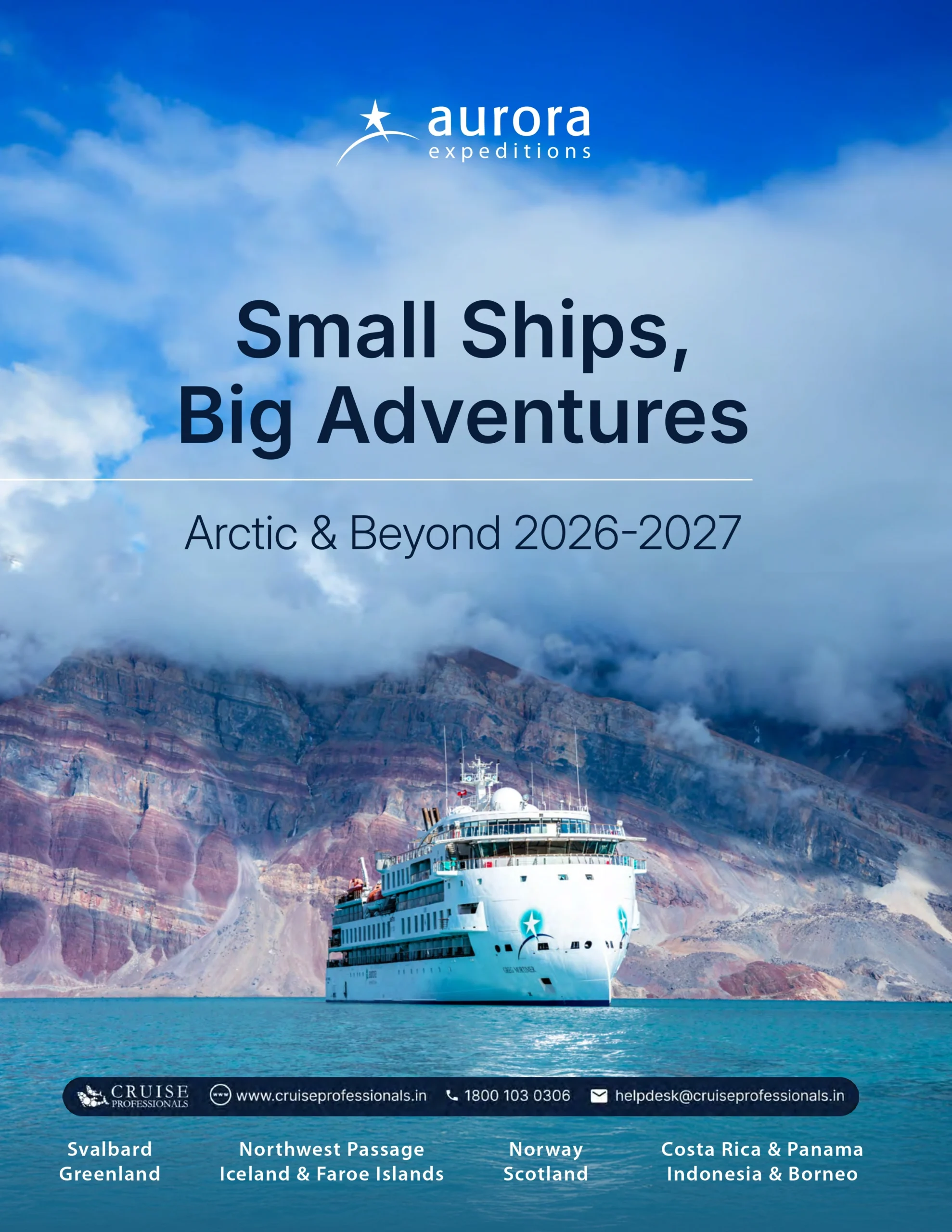 Arctic & Beyond 2027 | Aurora Expeditions Brochure Image