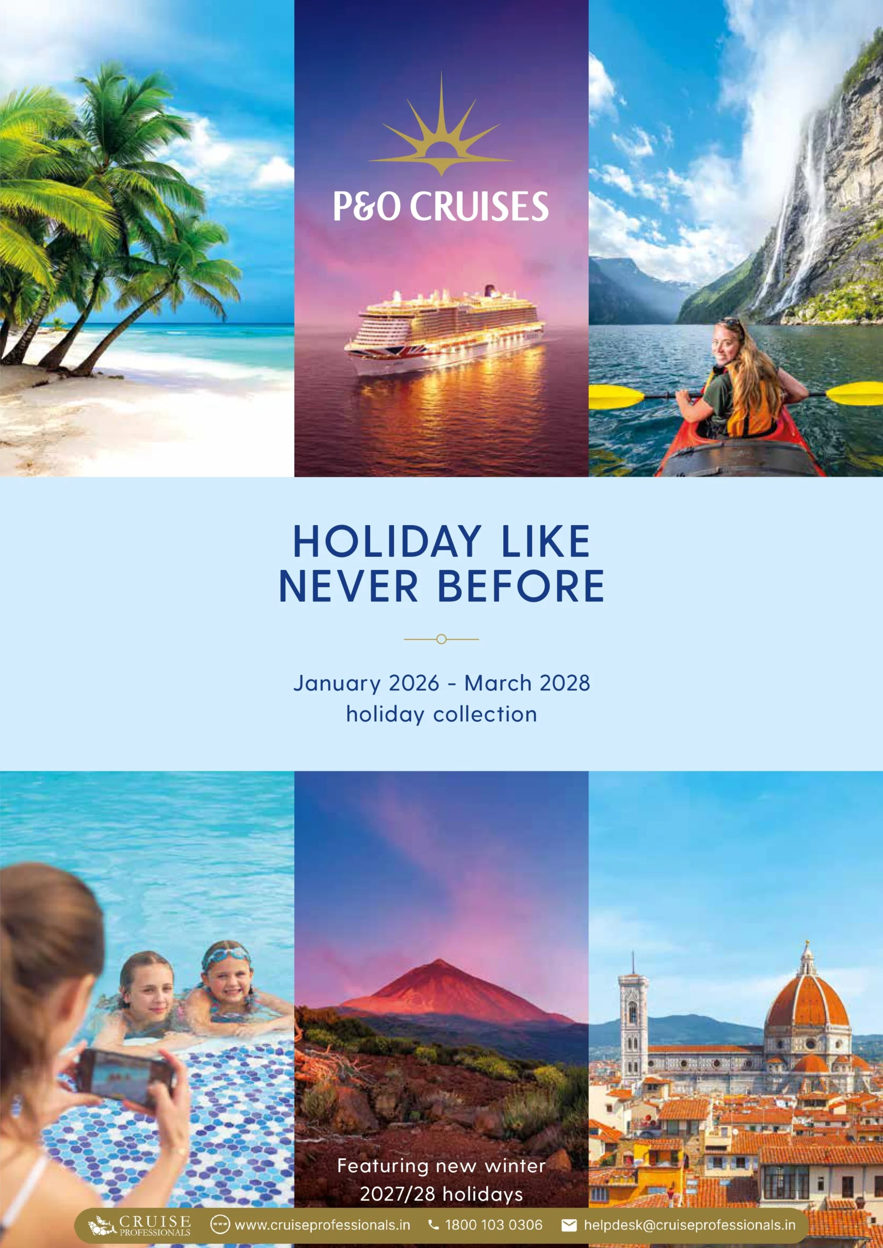 P&O Cruises January 2026–2028 Itineraries PDF