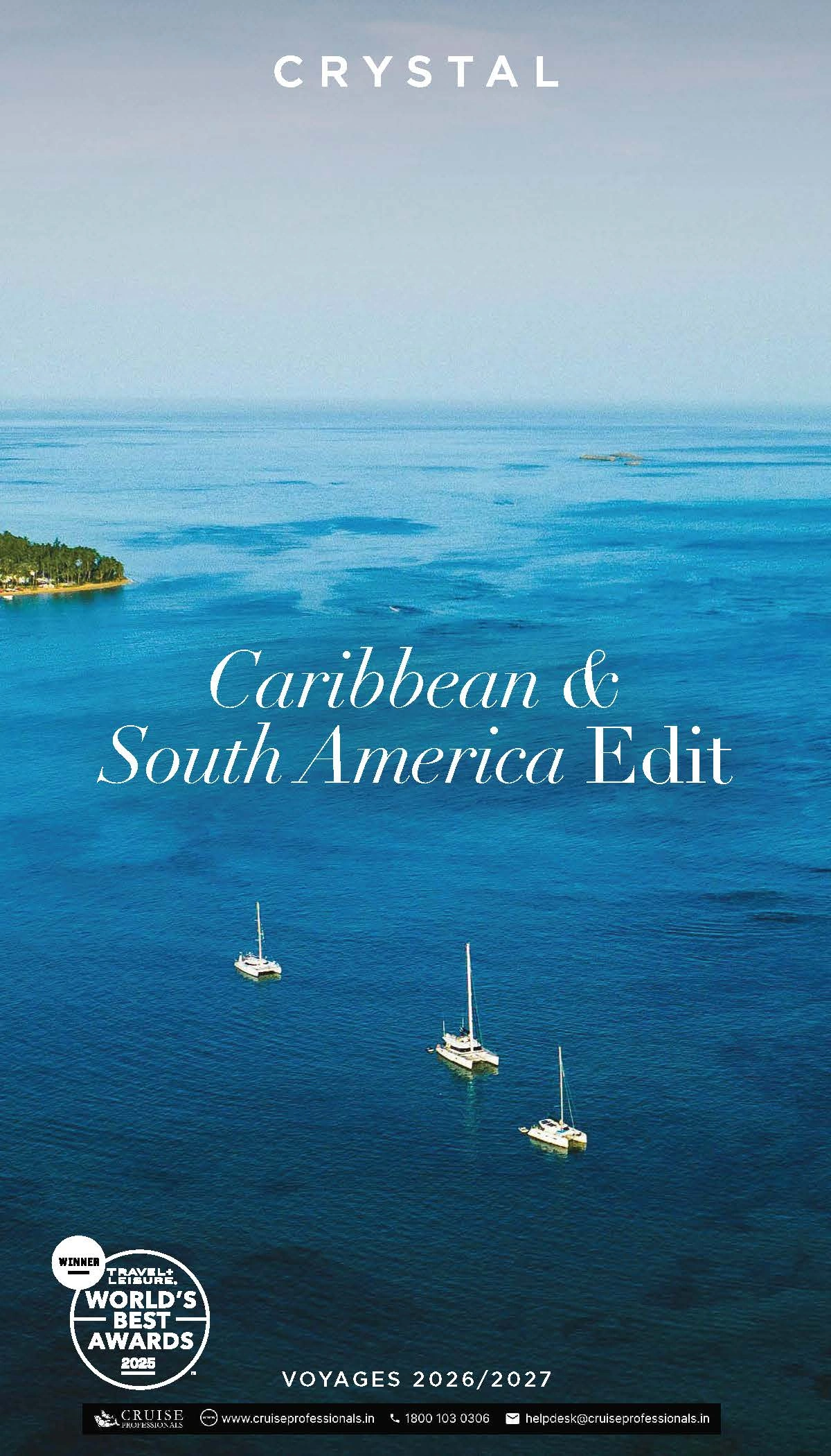 Caribbean and South America luxury cruise edit.