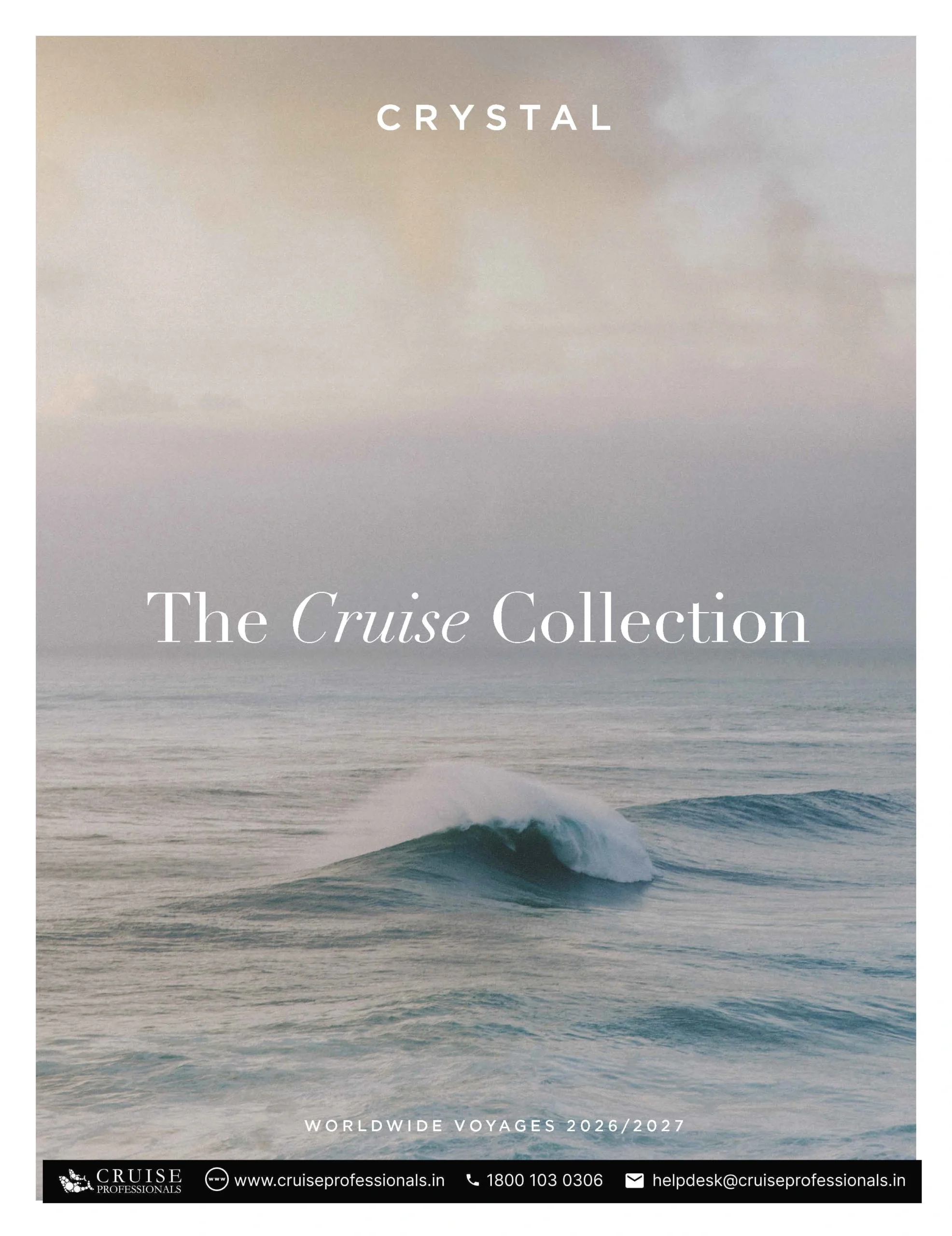 Crystal Cruises The Cruise Collection luxury travel guide.