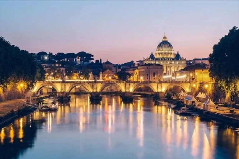Canada cruise destination featuring historic city waterfront, riverside architecture and iconic landmarks
