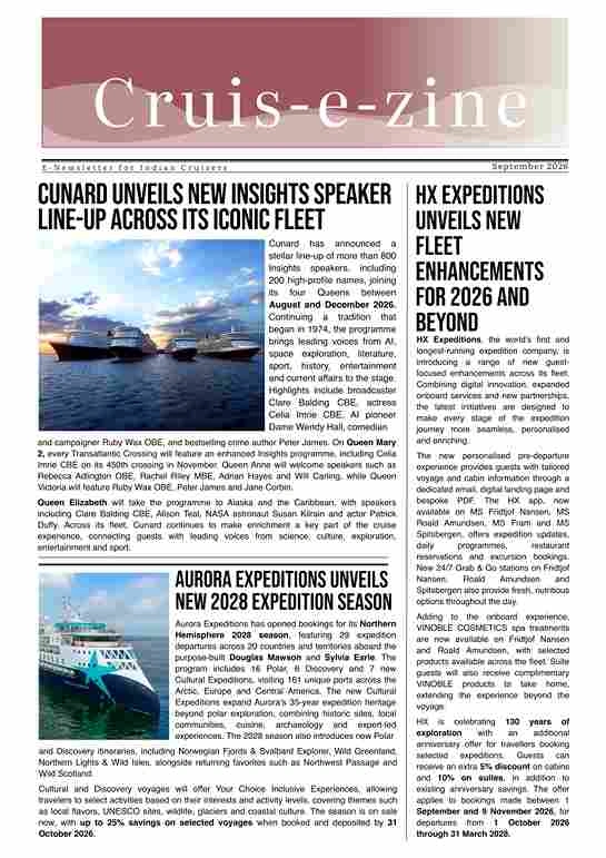 Cruis-e-zine September 2026